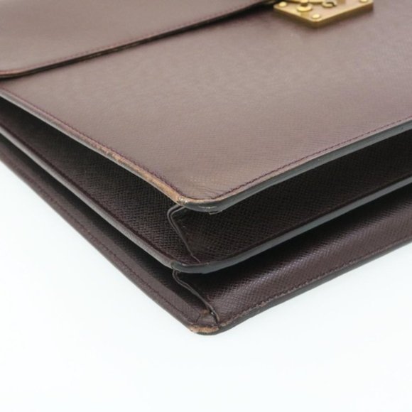 Louis Vuitton Taiga Serviette Moskova M30036 Business Bag💥PRICE DROP💥 - Picture 8 of 15